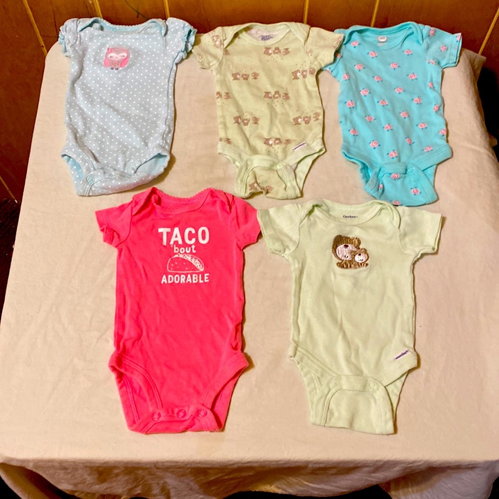 Newborn onesies